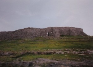 Ancient ruins of Dun Aengus, on Inis Mor